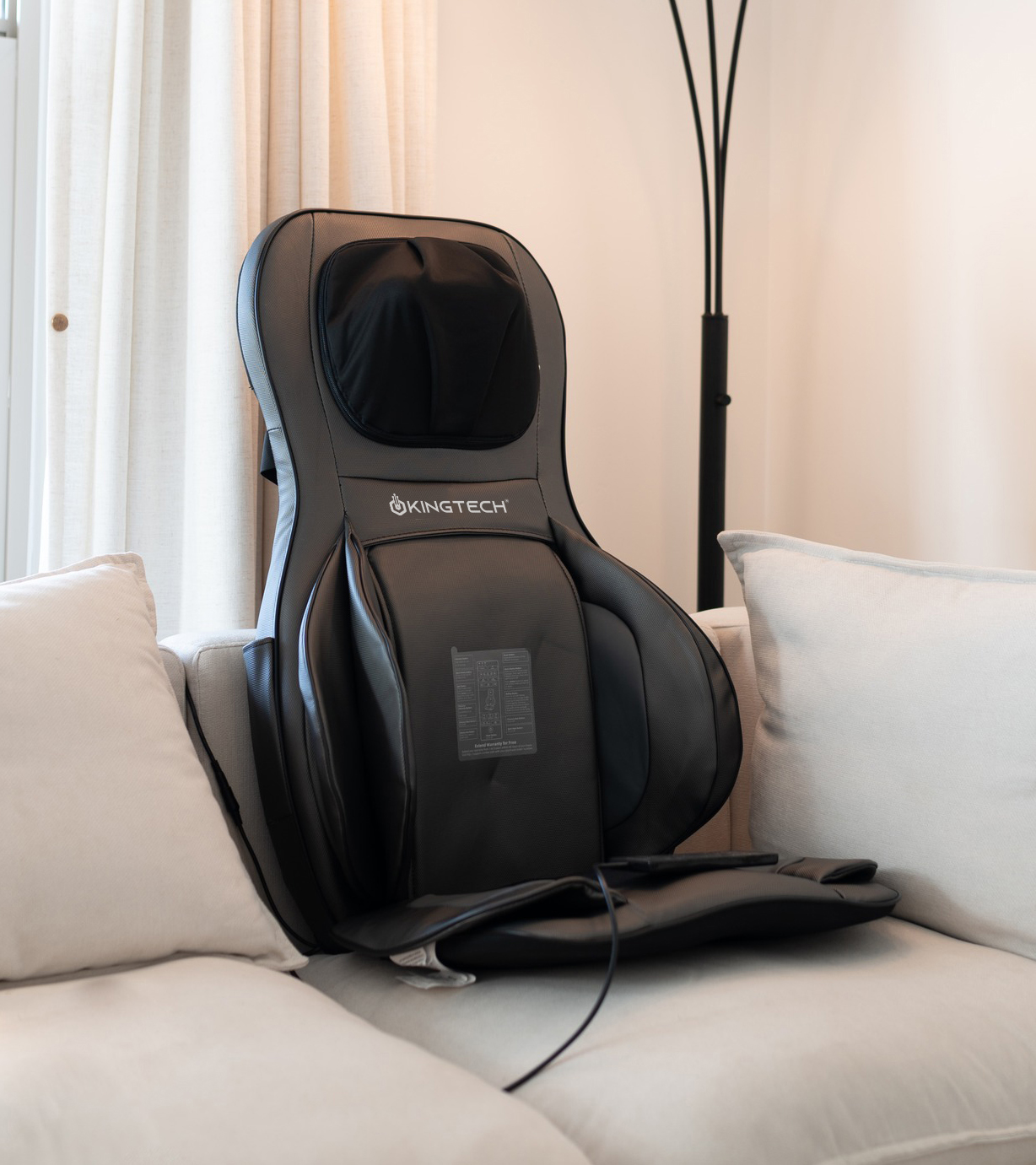 Mô tả Đệm Massage Toàn Thân KINGTECH KC-700 - Mát Xa 3D Chuyên Sâu Cho Lưng, Cổ Gáy - Quà Tặng Cho Bố Mẹ, Sếp, Khách Hàng - 9