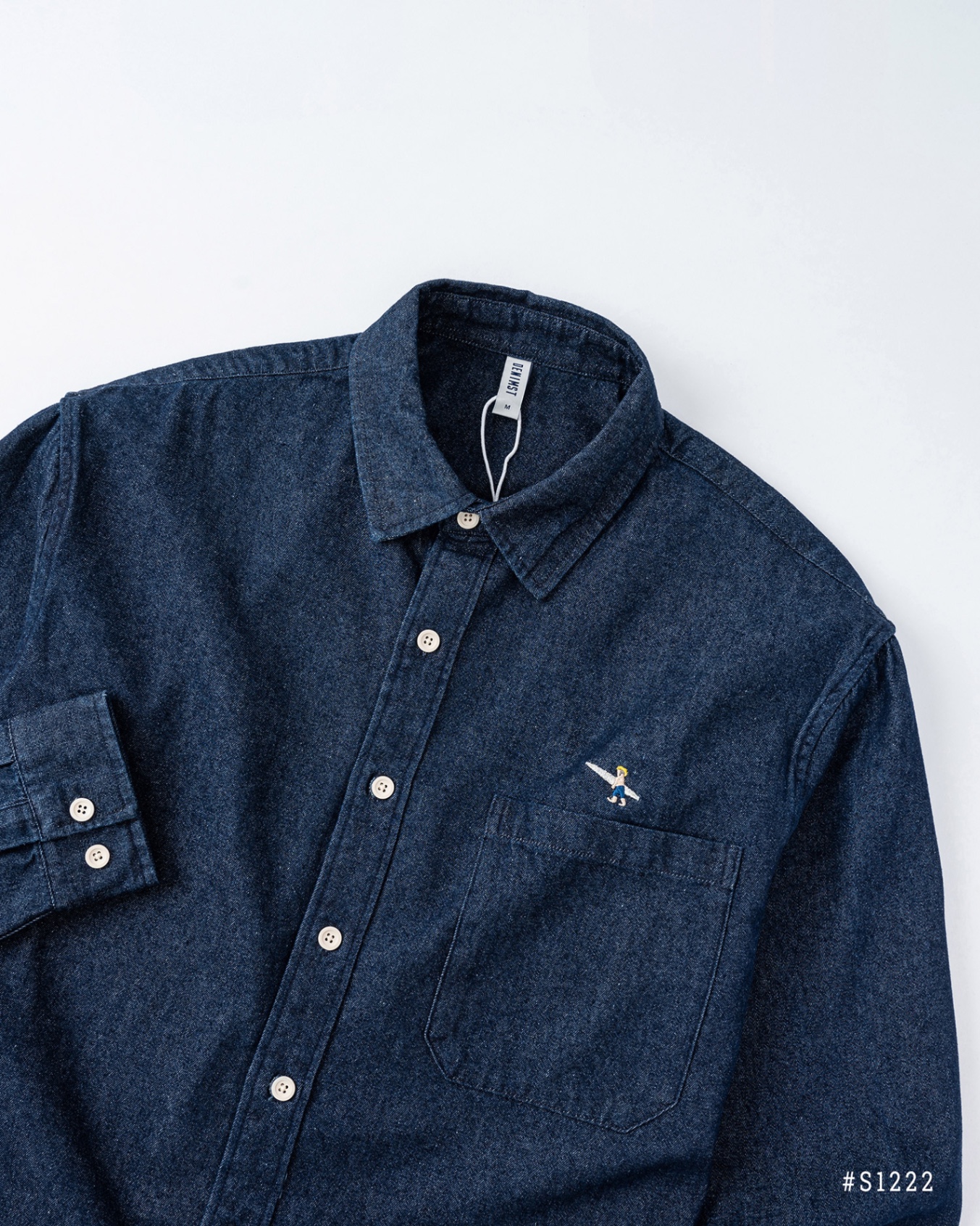 Áo Sơ Mi Nam Denim VÁN DNST S1222