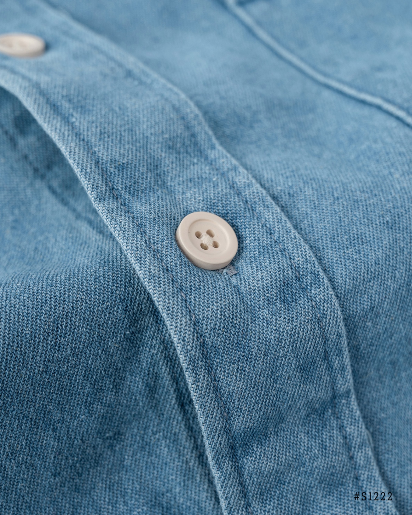 Áo Sơ Mi Nam Denim VÁN DNST S1222