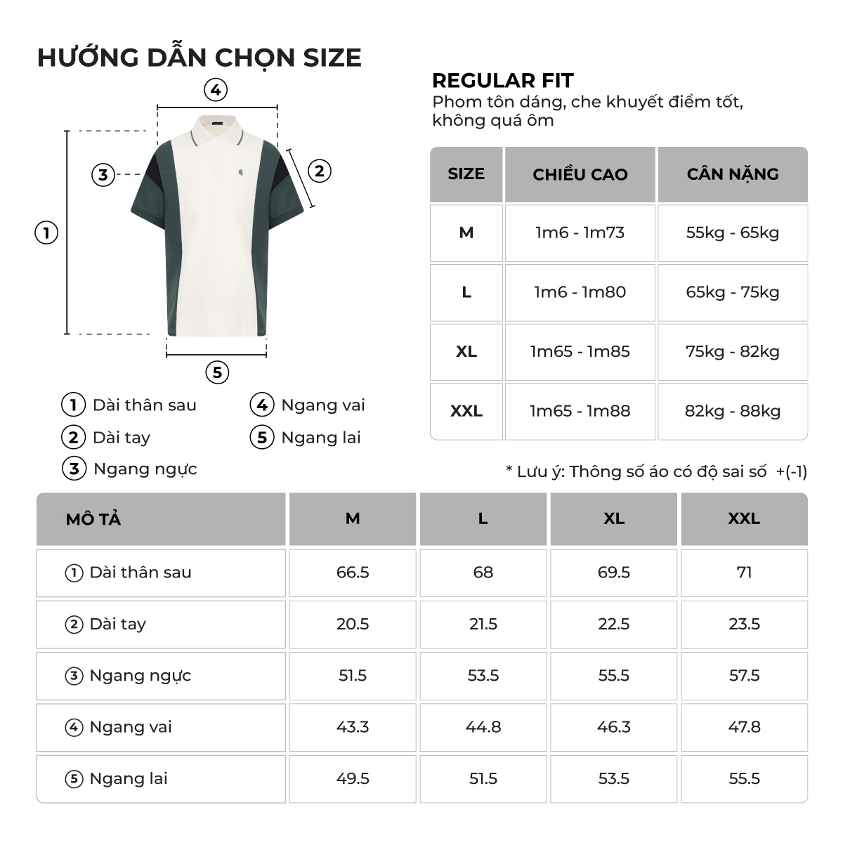 Mô tả Áo polo nam cao cấp MUSA, chất liệu cá sấu interlock, thanh lịch sang trọng - POLOMANOR - 4