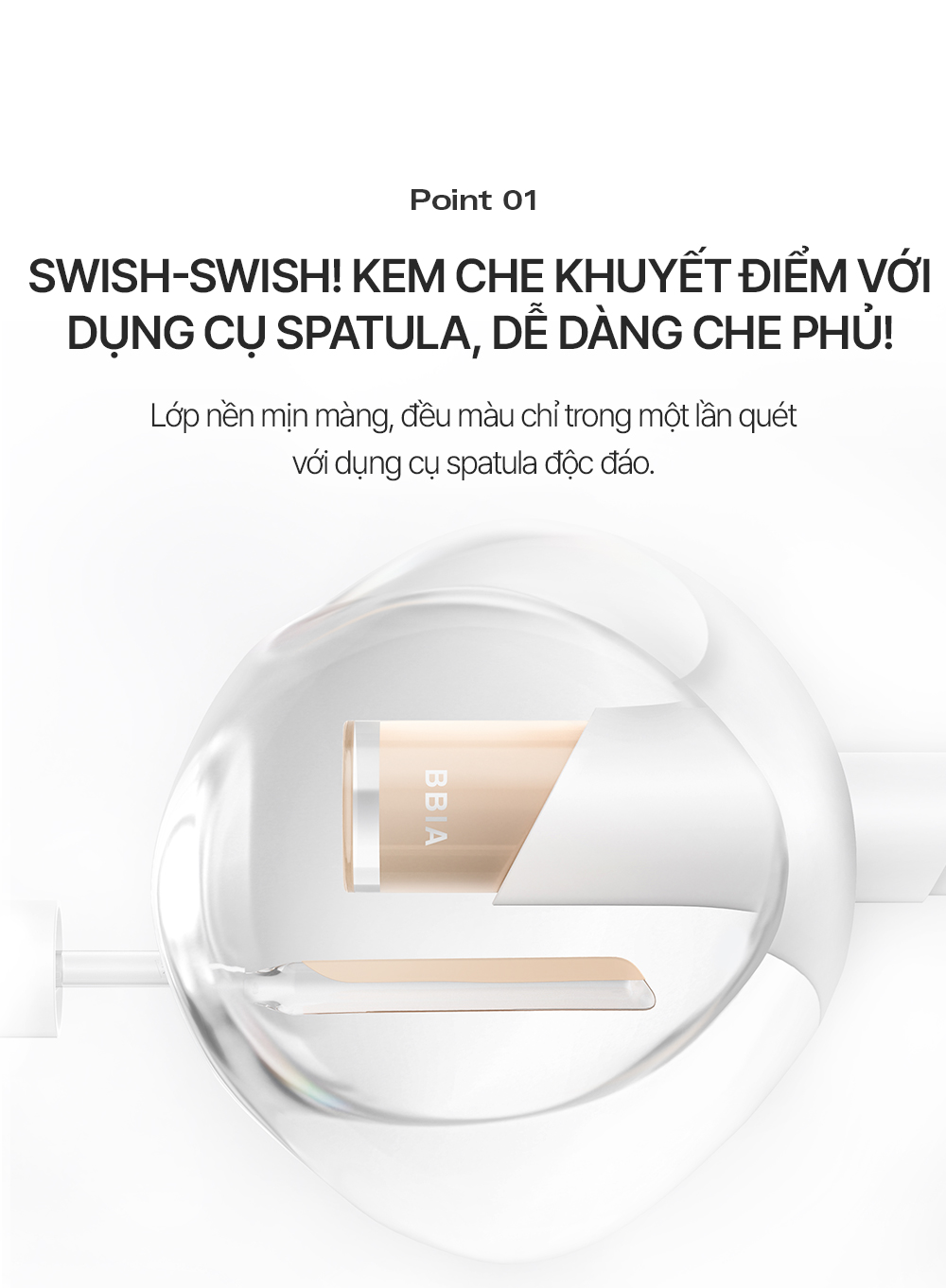 Mô tả Kem che khuyết điểm Bbia Eau Stay Concealer (8.5g) - 5