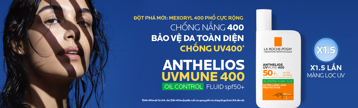 Mô tả Sữa chống nắng dành cho da dầu mụn La Roche-Posay Anthelios UVMUNE400 Oil Control Fluid 50ml - 2