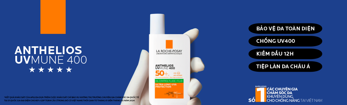 Mô tả Sữa chống nắng dành cho da dầu mụn La Roche-Posay Anthelios UVMUNE400 Oil Control Fluid 50ml - 9