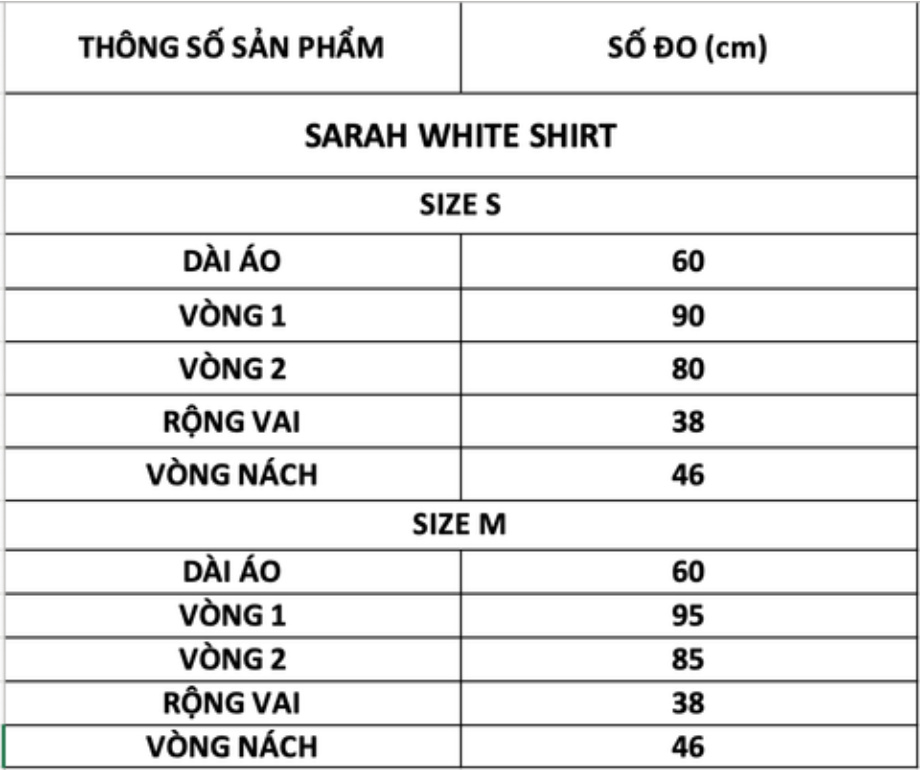 Mô tả TUBYCATU | Sarah White Shirt - 1