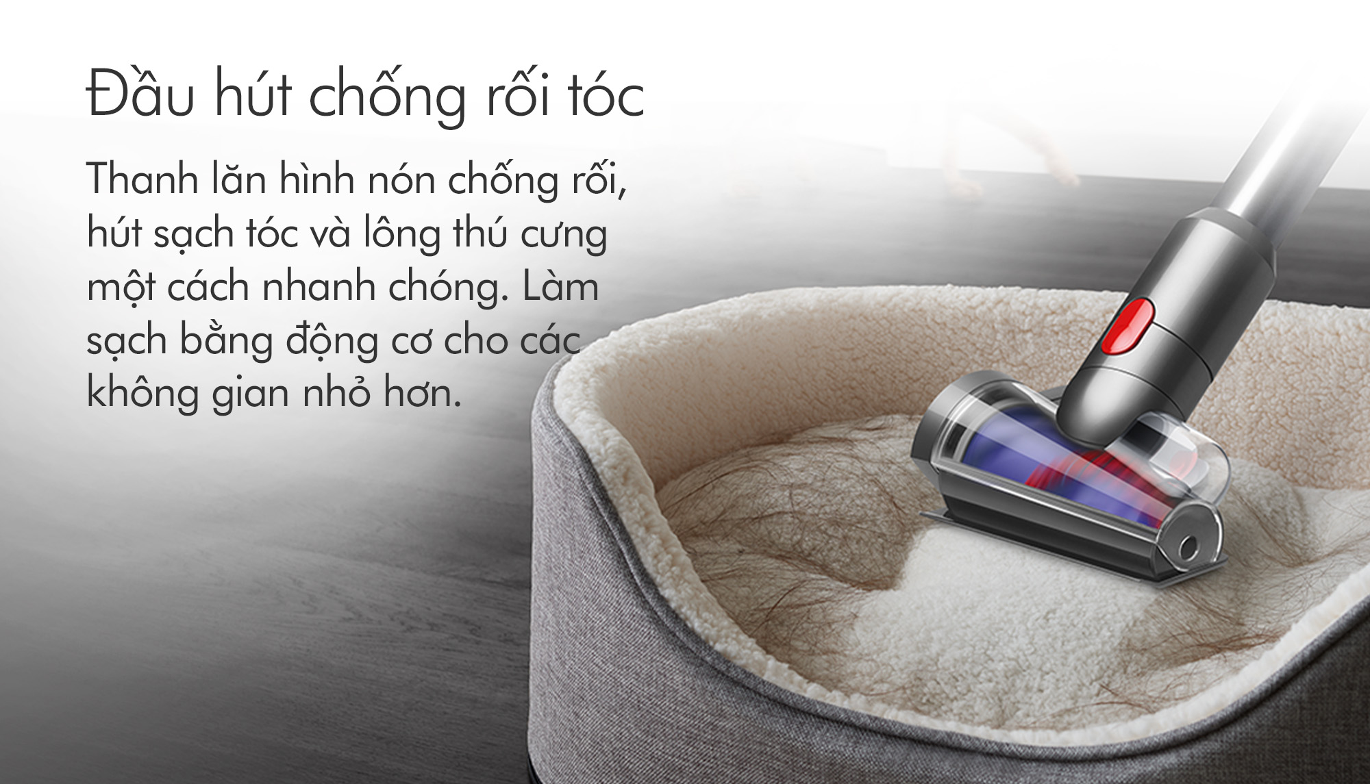 Mô tả Máy hút bụi không dây Dyson V12 Detect ™ Slim Fluffy (Xanh Xám) - 8