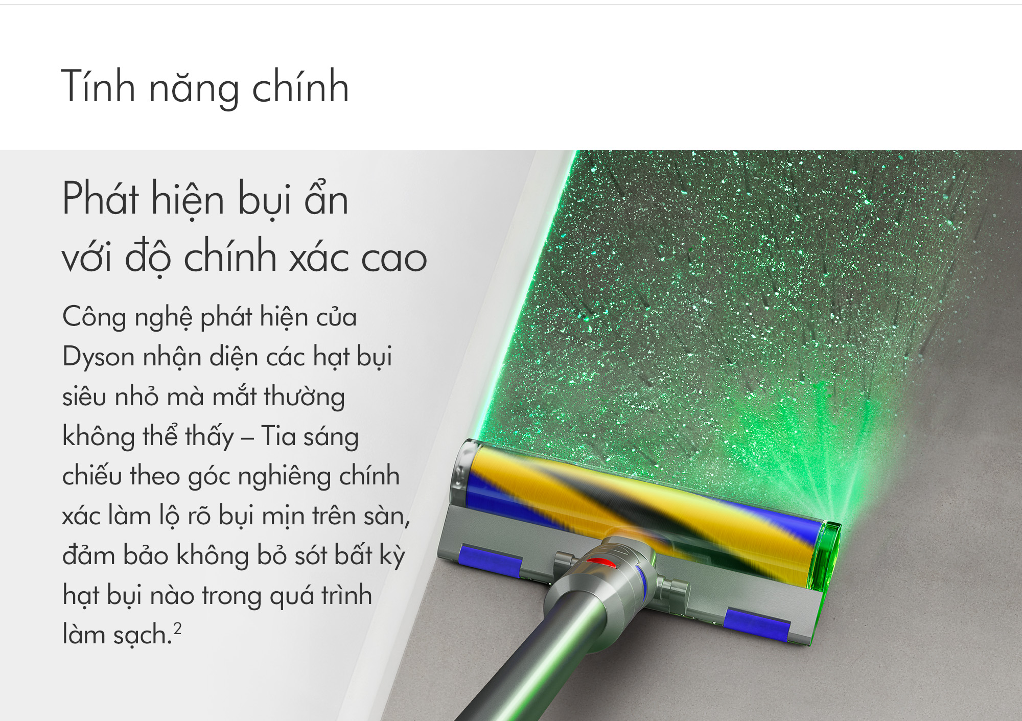Mô tả Máy hút bụi không dây Dyson V12 Detect ™ Slim Fluffy (Xanh Xám) - 9