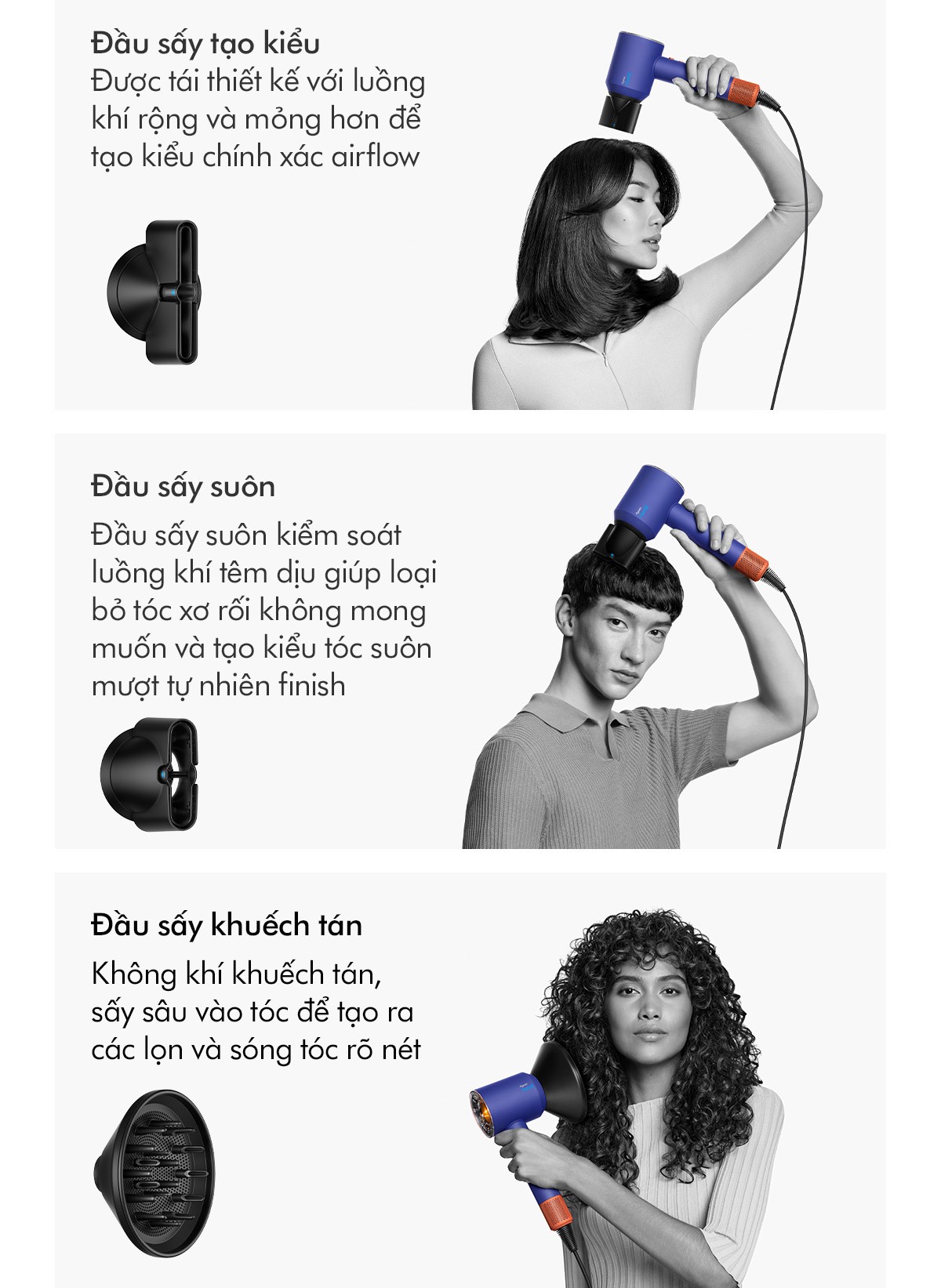 Mô tả Máy sấy tóc Dyson Supersonic ™ HD16 Nural (Ceramic Pink) - 12