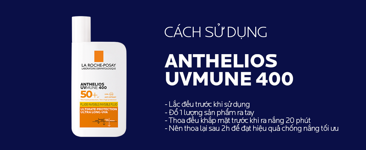 Mô tả Sữa chống nắng chống tia UVA dài La Roche-Posay Anthelios UV Mune 400 - 5