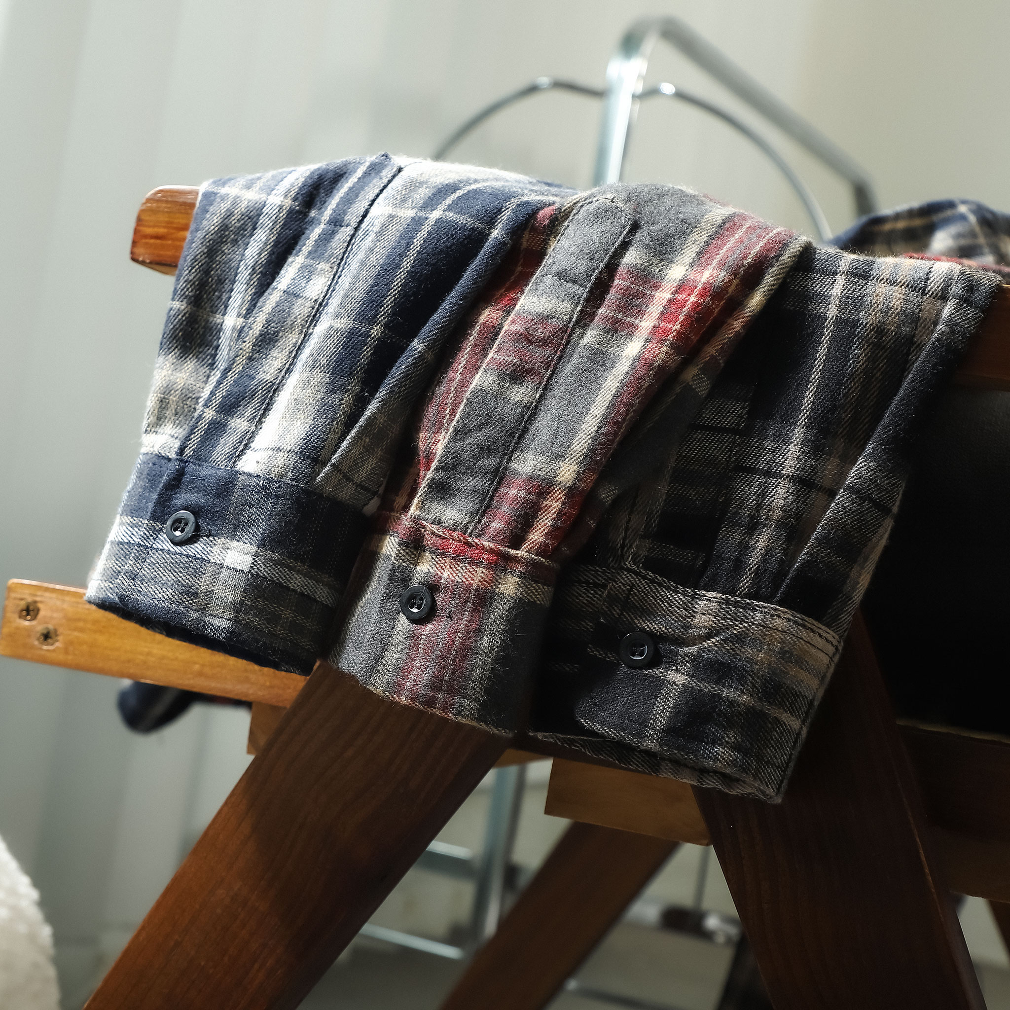 Áo Sơ Mi Nam Flannel Logan MKCLEVER