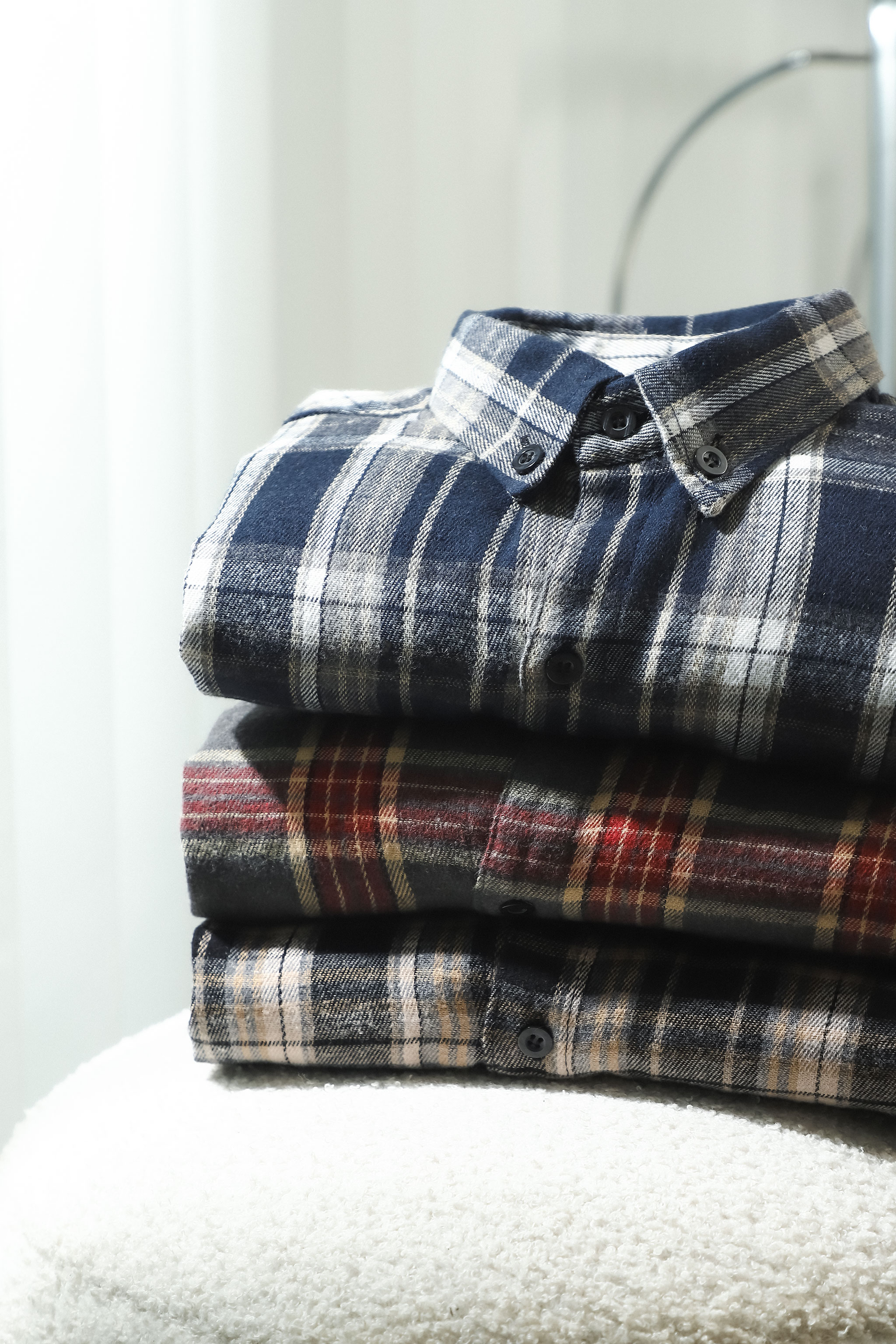 Áo Sơ Mi Nam Flannel Logan MKCLEVER