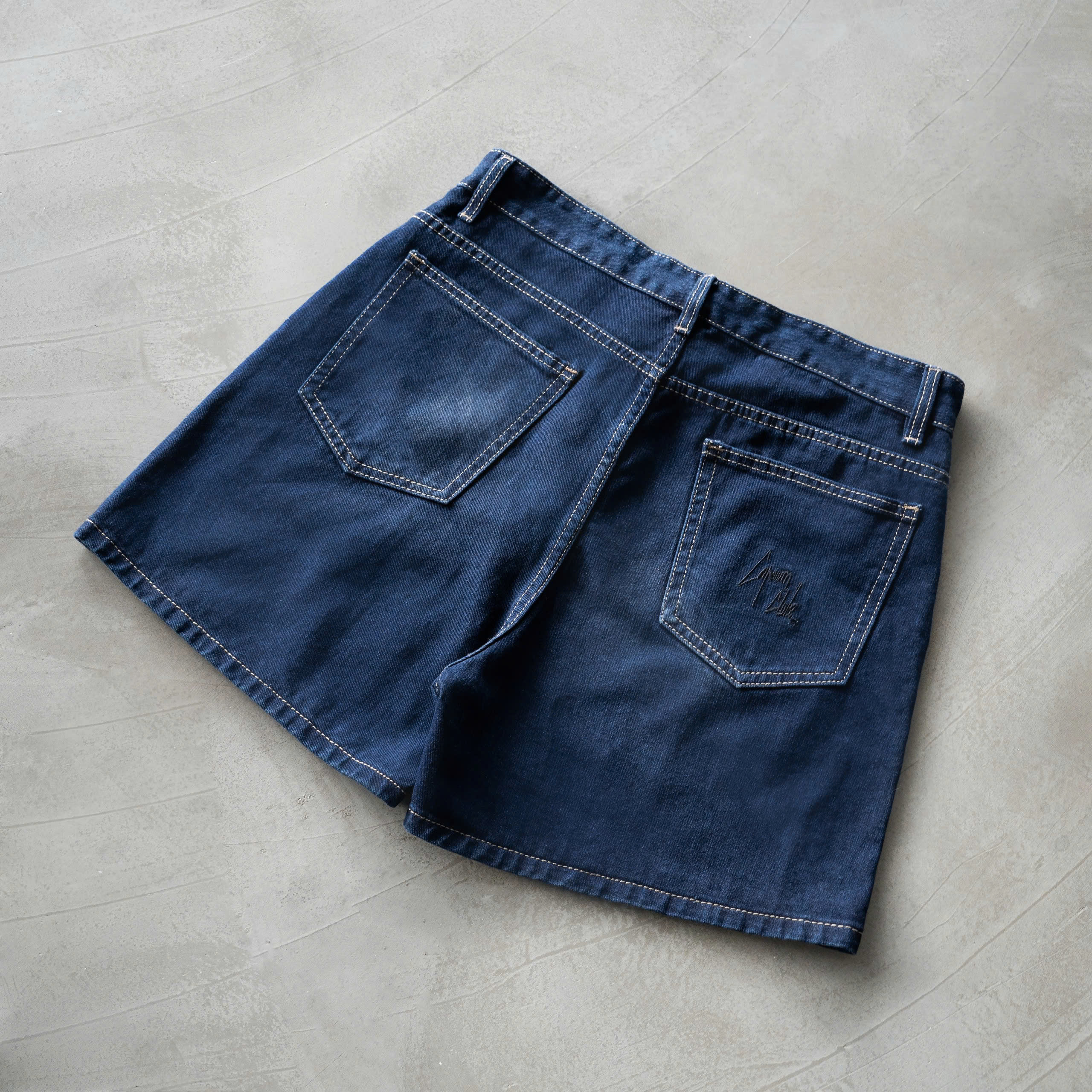 Mô tả Quần short jean nam PANA phom rộng CAPMAN CLUB, cao trên gối trẻ trung - thoải mái - 11