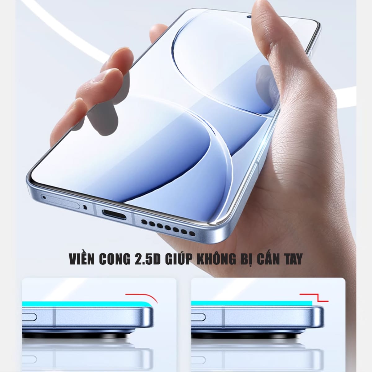 Kính cường lực Smart Devil dùng cho Xiaomi Redmi K100 Pro Max / K90 Pro / K80 Pro / K70 Pro / K60 Pro /K50 full màn hình – ảnh mô tả chi tiết 11