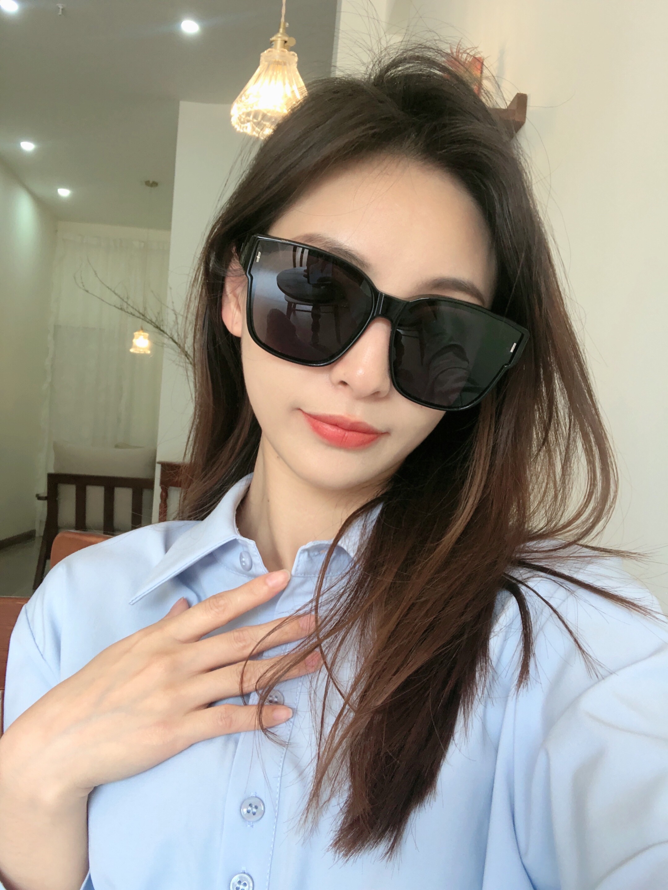 Mô tả Kính mát phân cực đeo chồng cận, đeo ngoài gọng kính ANDU chống tia UV, siêu nhẹ dễ đeo - 1