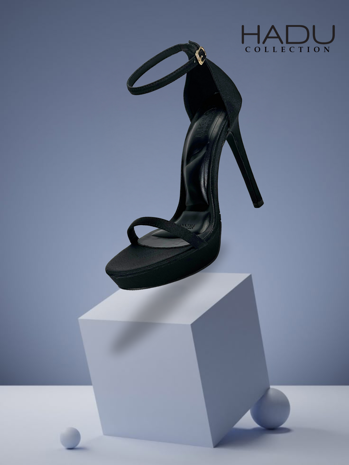 Giày Sandal Cao Gót 12cm Đúp Trước