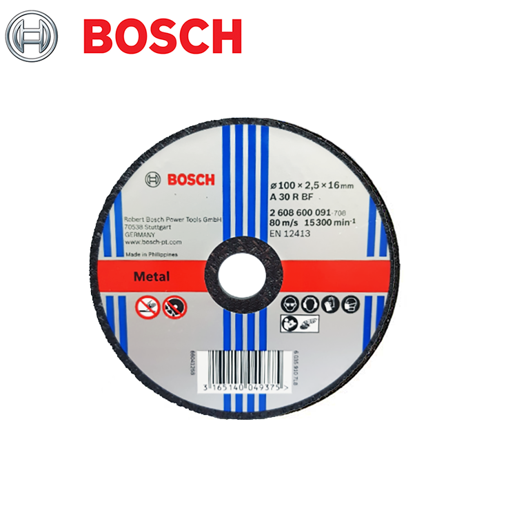 Mô tả Đá cắt sắt Bosch 2608600091 100x2.5x16mm - 1