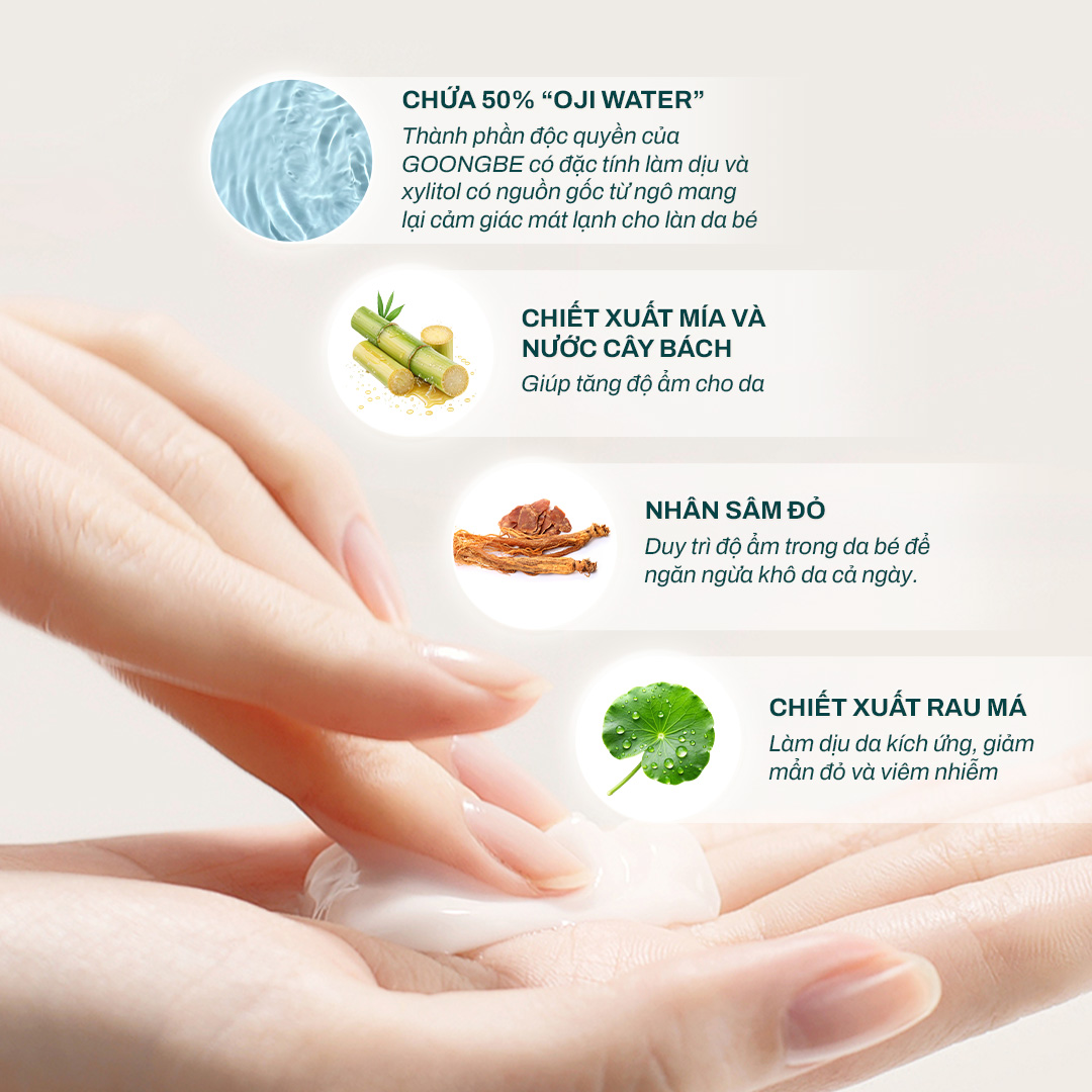 Mô tả Serum Phục Hồi Làm Dịu Da Kích Ứng GOONGBE Primmune Red Soothing Serum 150ml - 2