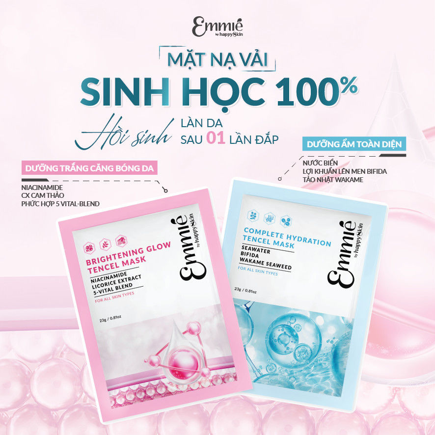 Mô tả COMBO 4 Mask Trải Nghiệm: 1 Mask Exosome + 3 Mask Bio Cellulose (ngẫu nhiên) - 3