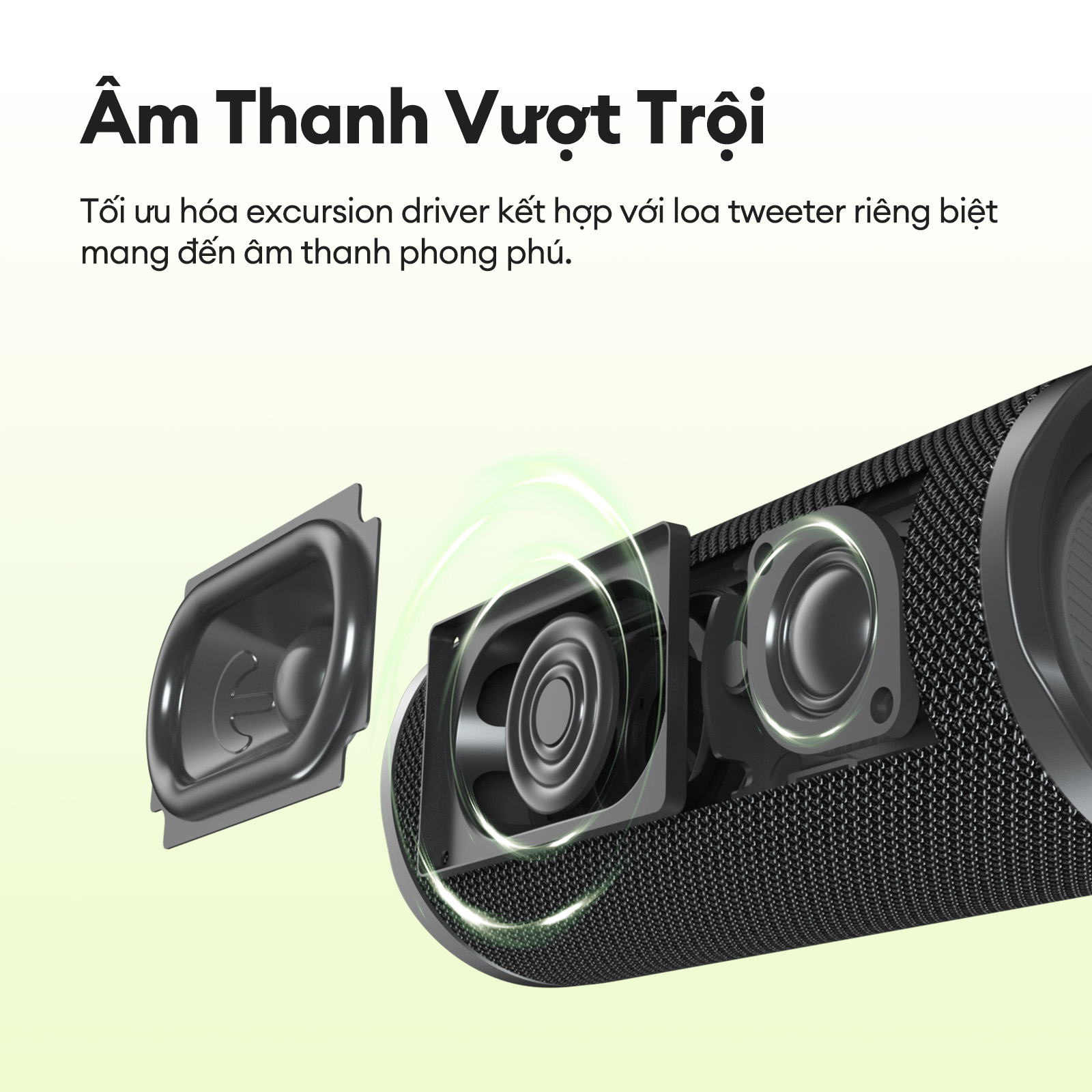 Mô tả Loa Bluetooth Tronsmart Mirtune C3 V5.3 | Công Suất 24W | Tùy chỉnh EQ | Công nghệ SoundPulse | Bảo hành 12 tháng - 3