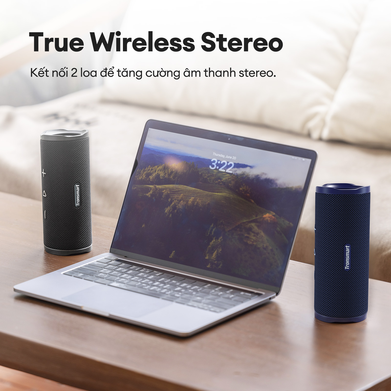 Mô tả Loa Bluetooth Tronsmart Mirtune C3 V5.3 | Công Suất 24W | Tùy chỉnh EQ | Công nghệ SoundPulse | Bảo hành 12 tháng - 5