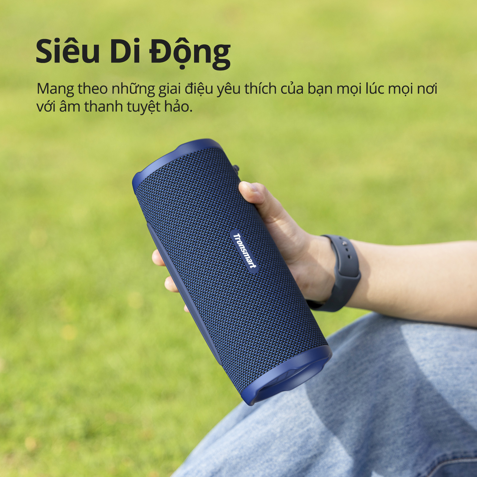 Mô tả Loa Bluetooth Tronsmart Mirtune C3 Plus V5.3 | Công Suất 30W | Công nghệ SoundPulse | Playtime tới 18h | BH 12 thán - 5