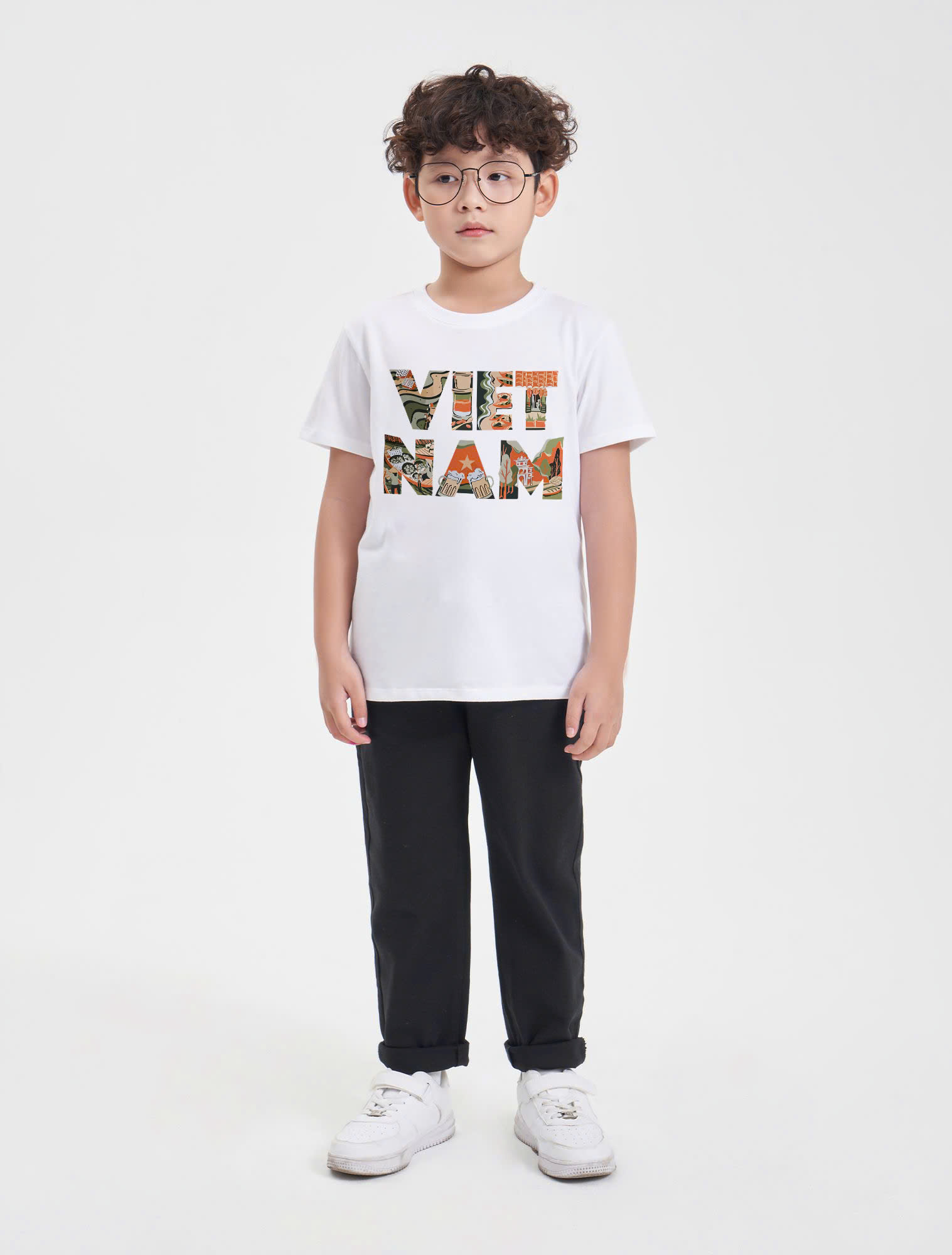 Mô tả Áo thun Việt Nam cho bé BabyloveGO áo phông cho bé mừng lễ 30-4 chất thun cotton mềm mịn thoáng mát - 2