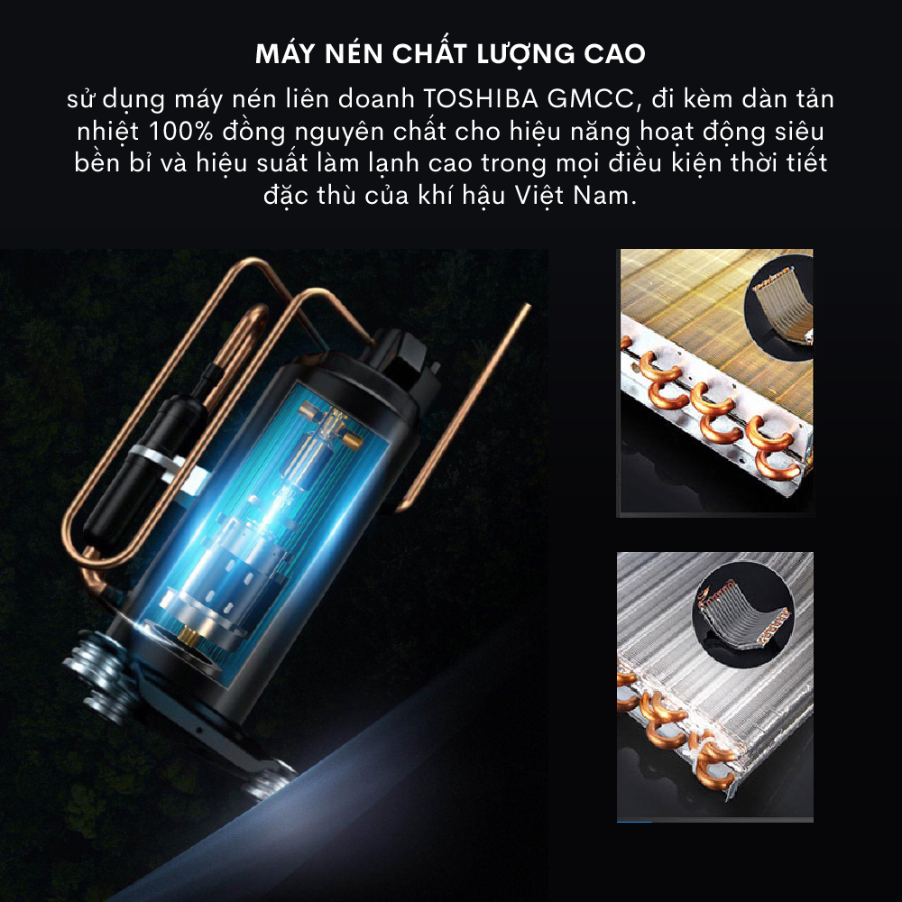 Mô tả Máy điều hòa di động thông minh FujiE MPAC14 công suất 14000BTU Bảng điều khiển điện tử cảm ứng - 8