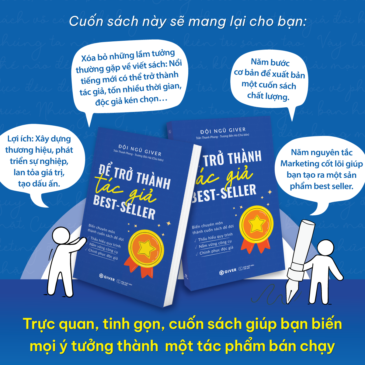 Mô tả Sách - Để Trở Thành Tác Giả Best Seller - Biến Chuyên Môn Thành Cuốn Sách Để Đời - 1