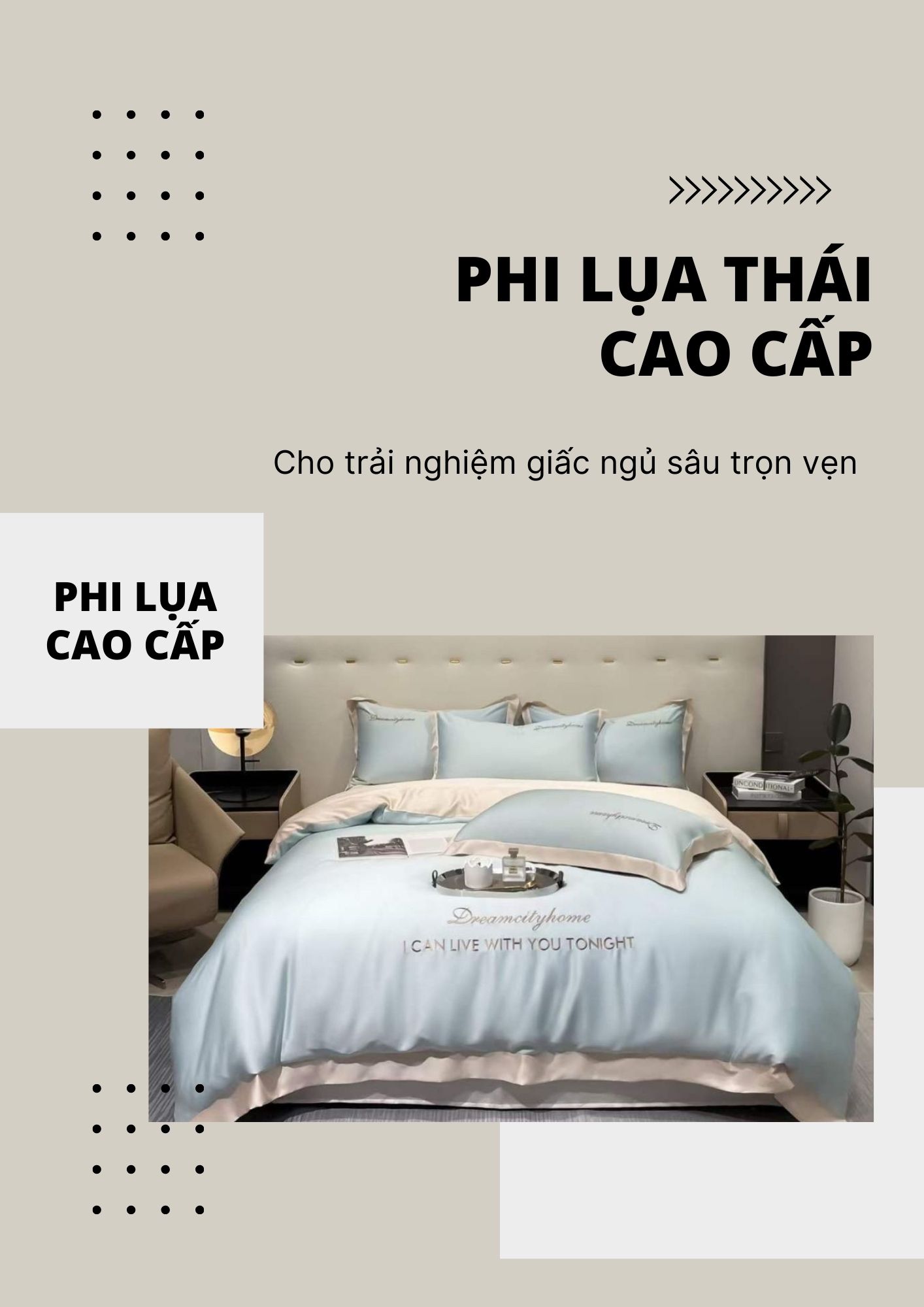 Mô tả Bộ Ga Giường 5 Món He thong NEM Cao Cấp Set Vỏ Chăn Trần Bông Ga Gối Trải Giường Phi Lụa Thái 5 Món Mát Lạnh Mùa Hè - 1