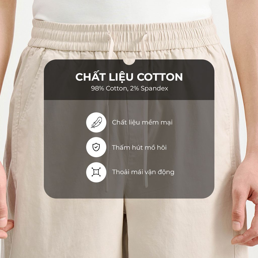 Mô tả Quần Kaki Nam Krik Form Xuông Loose Chất Liệu Cotton Mềm Mại Phù Hợp Mọi Dáng Người QK6549 - 2