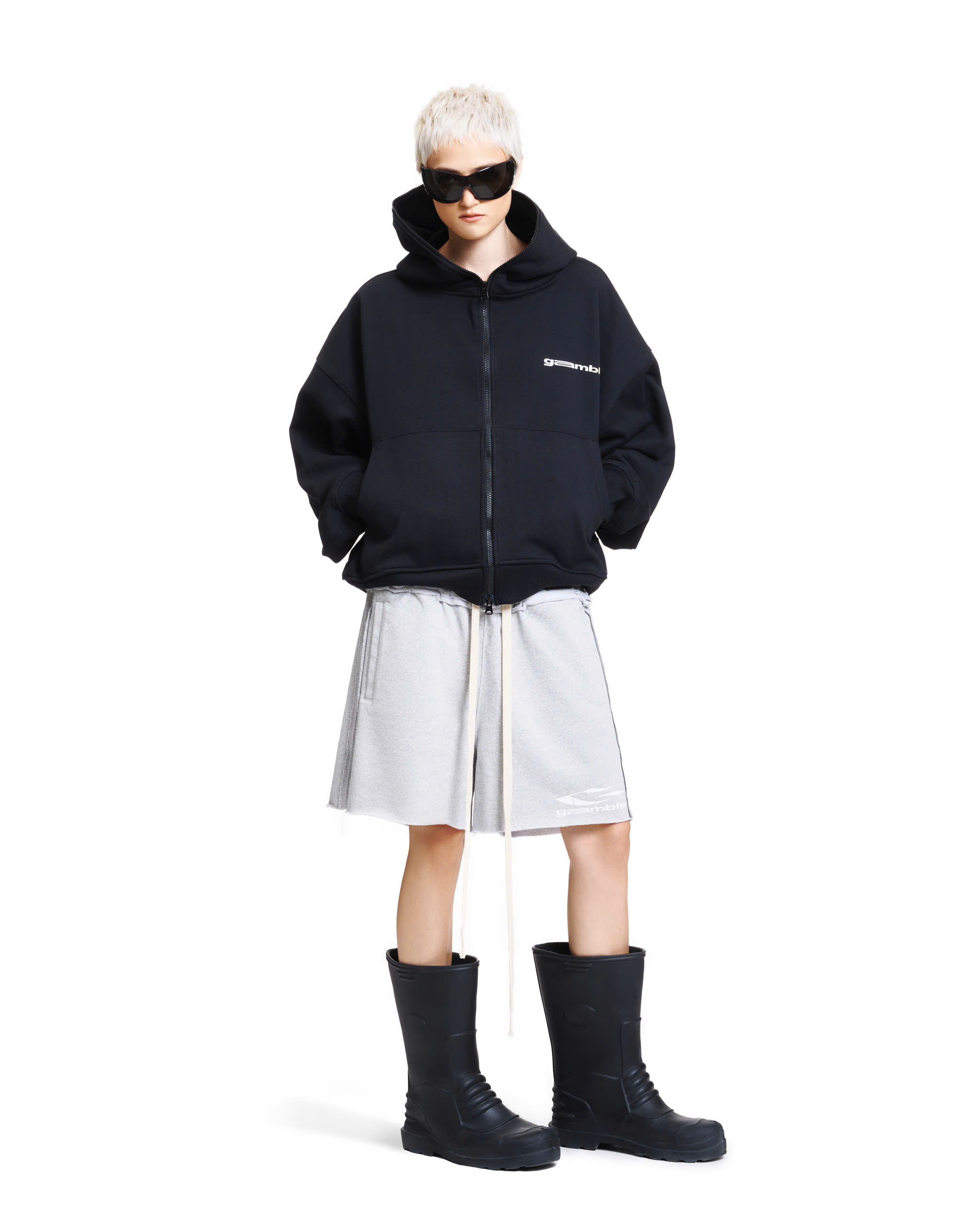 Mô tả LOGO BOXY FULLZIP HOODIE / GAMBLE WORLDWIDE - 4