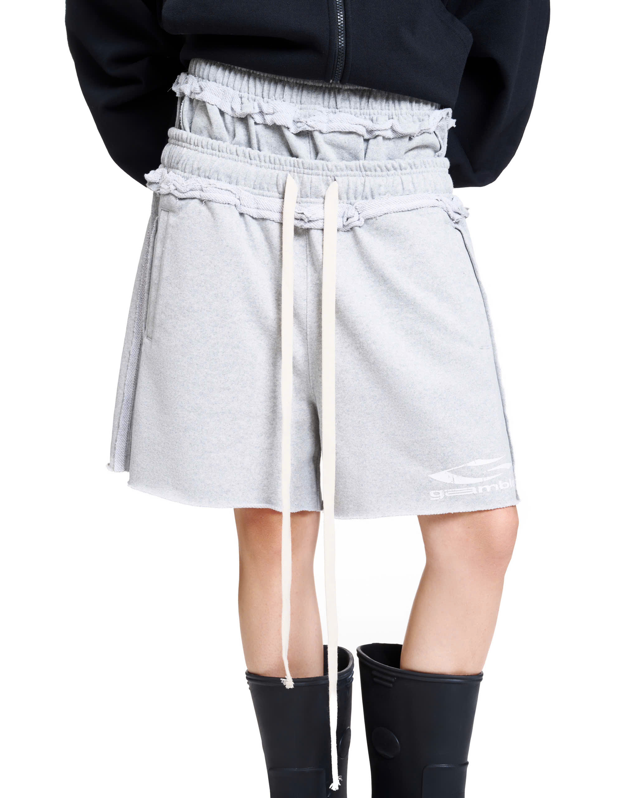 Mô tả DOUBLE-WAISTES SHORTS / Quần thun hai lưng / GAMBLE WORLDWIDE - 1