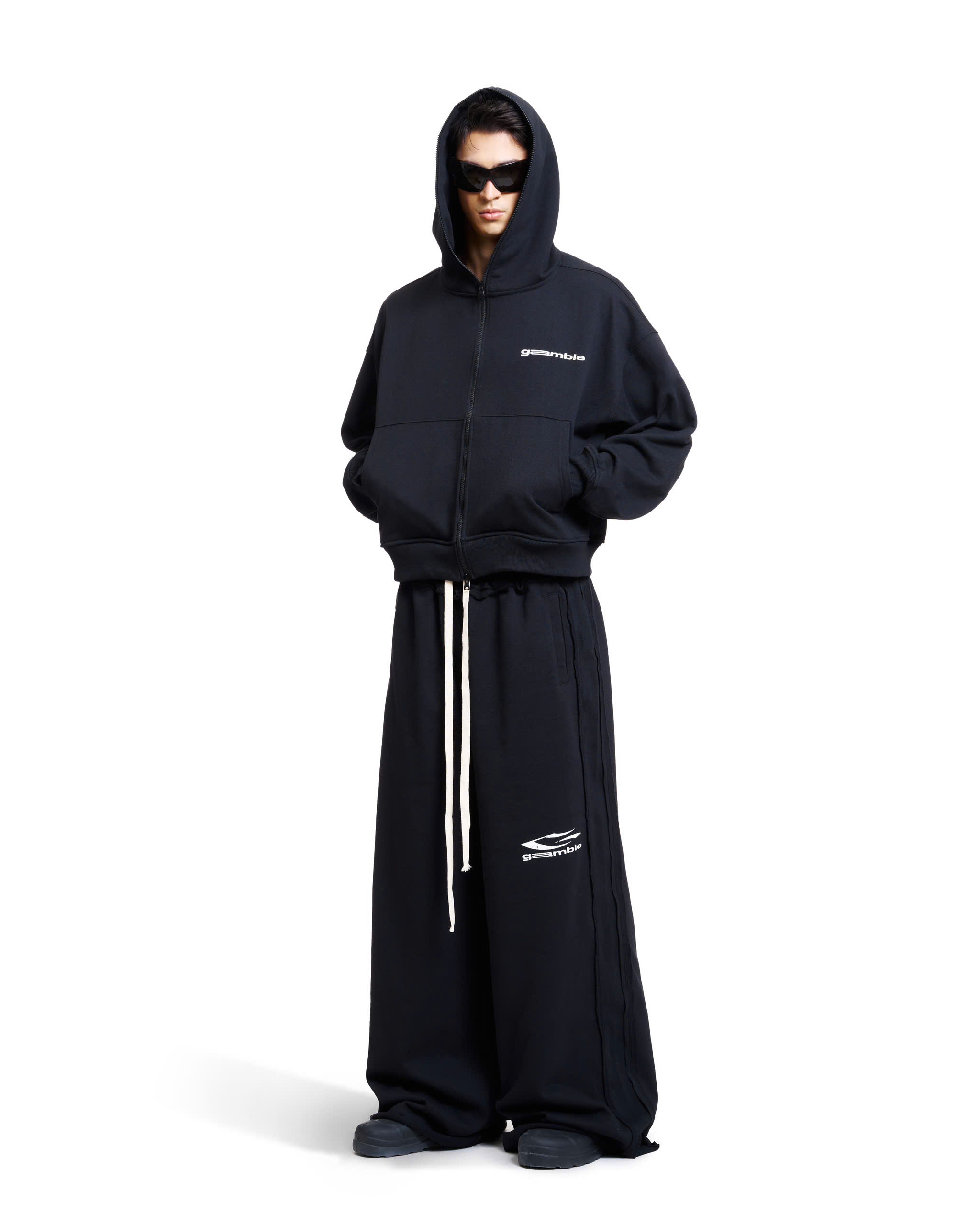Mô tả BAGGY JOGGER / GREY / GAMBLE WORLDWIDE - 5