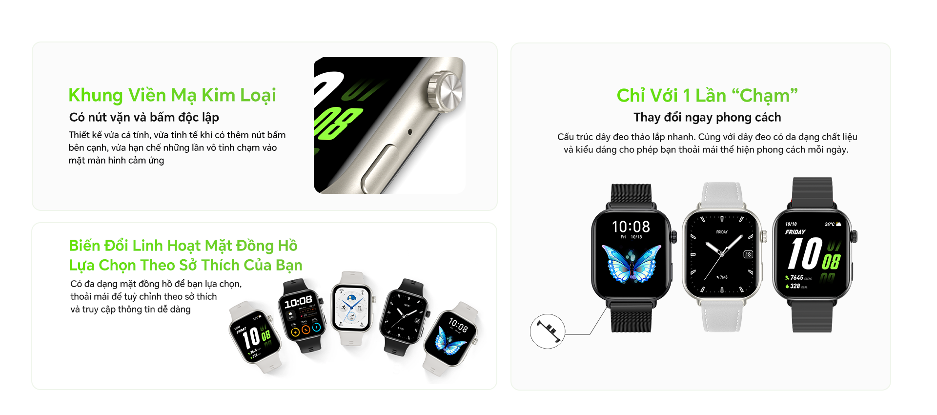 Mô tả Đồng hồ thông minh HONOR CHOICE Watch 2i| Màn hình  1.85 " AMOLED, Pin 14 ngày, Nghe gọi Bluetooth - 9