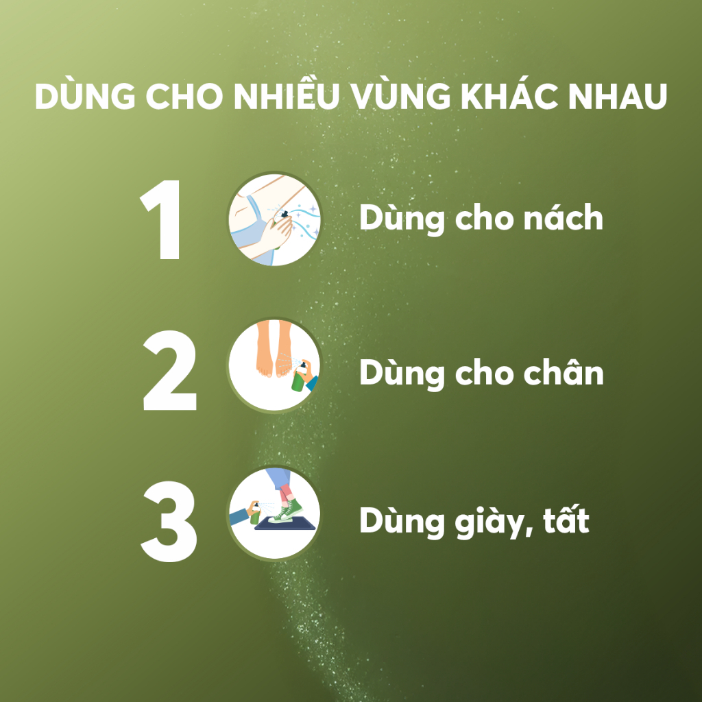 Mô tả Xịt Khử Mùi Wings Up 24h Khử Mùi Hôi Nách Hôi Chân Giảm Tiết Mồ Hôi Và Ngăn Ngừa Vi Khuẩn Gây Mùi Cỏ Mềm 100ml - 4