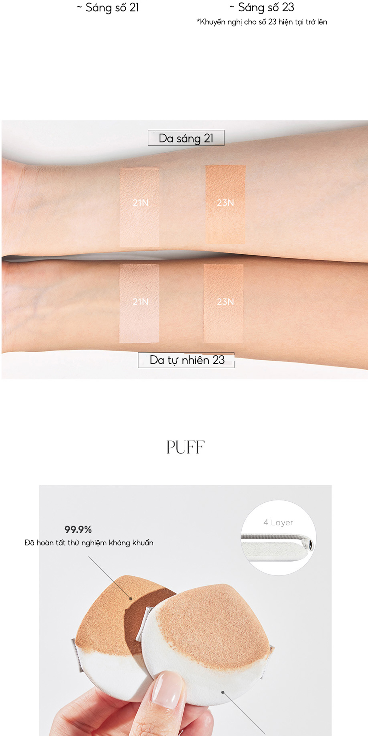 Mô tả BIODANCE Kem Nền Cấp Chống Nắng SPF30/PA++ Dưỡng Da Vitamin Trắng Sáng Radiant Pure Essence Cushion 14g - 11