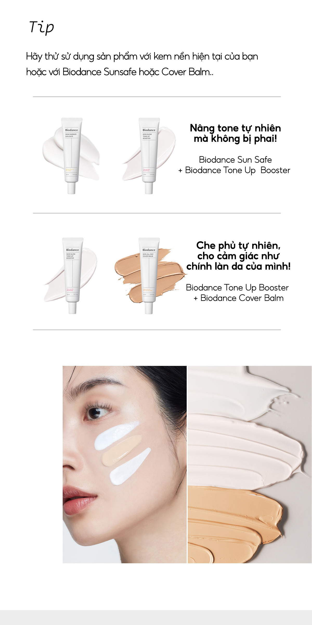 Mô tả BIODANCE Kem Nâng Tone Dưỡng Da Cung Câp Vitamin Giúp Da Trắng Hồng Skin Glow Tone Up Booster 30ml - 11