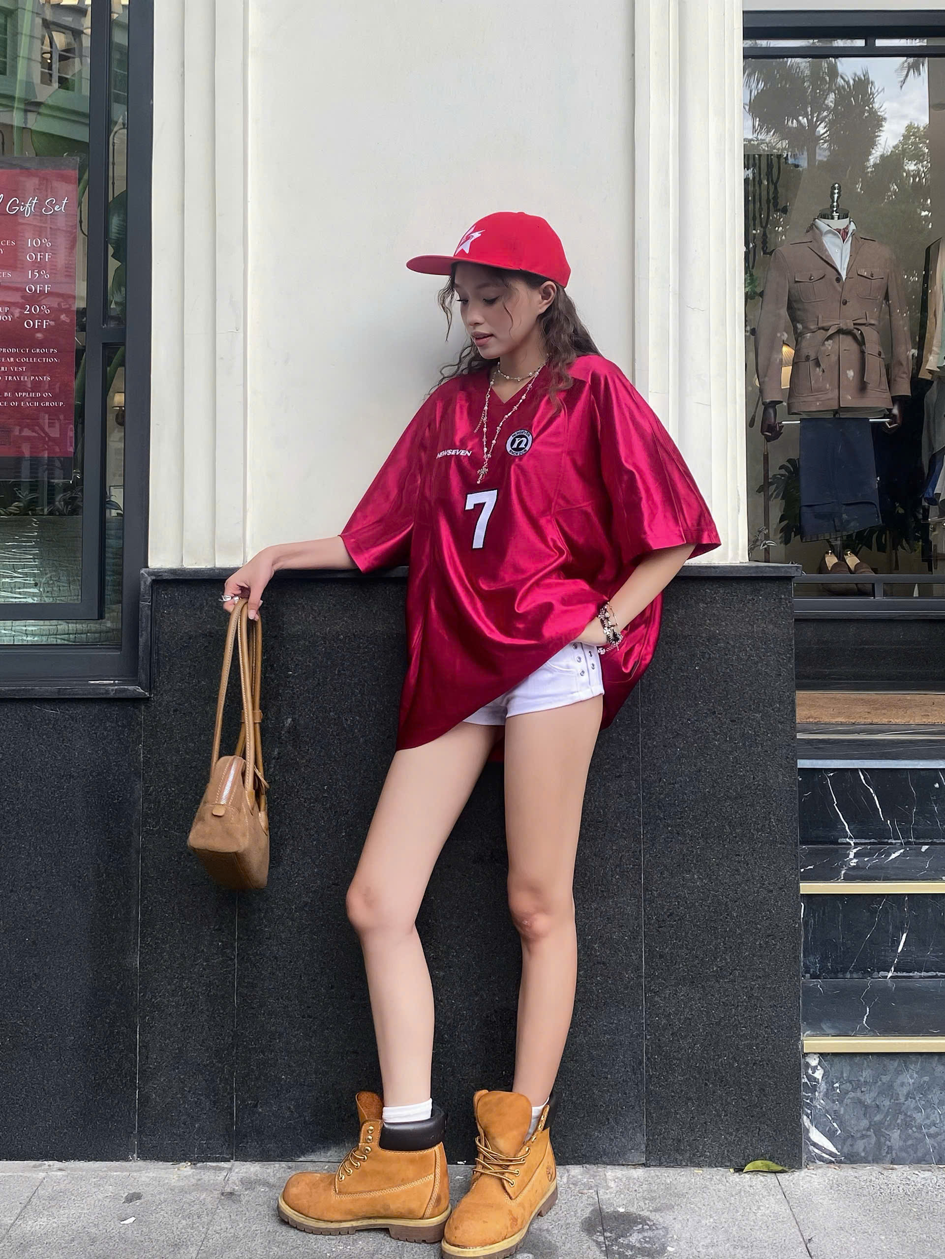 Mô tả Áo Thun Jersey NEWSEVEN Phong Cách Thể Thao 4 Màu AT.430 - 5