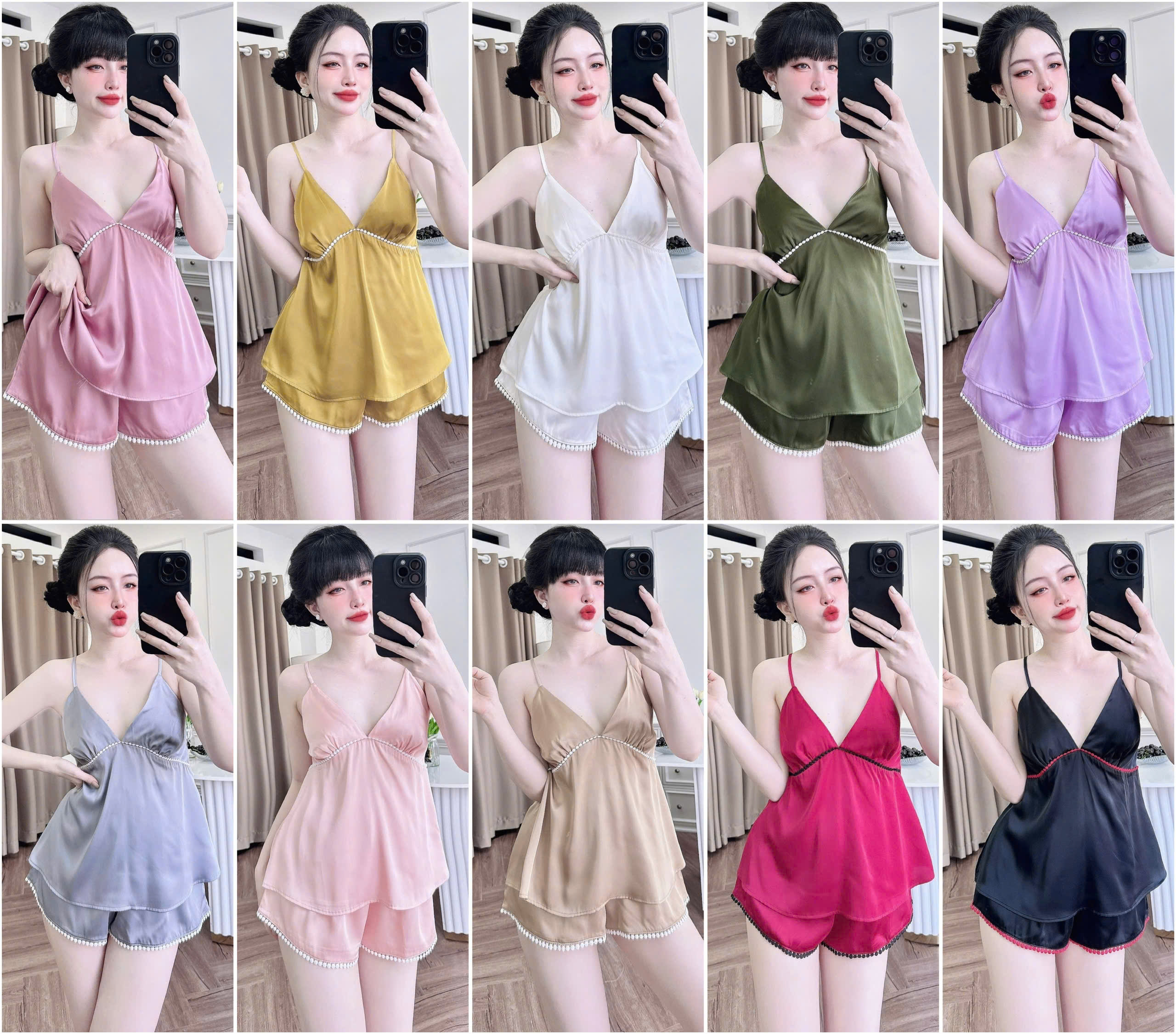 Chất liệu đồ ngủ SOJUN