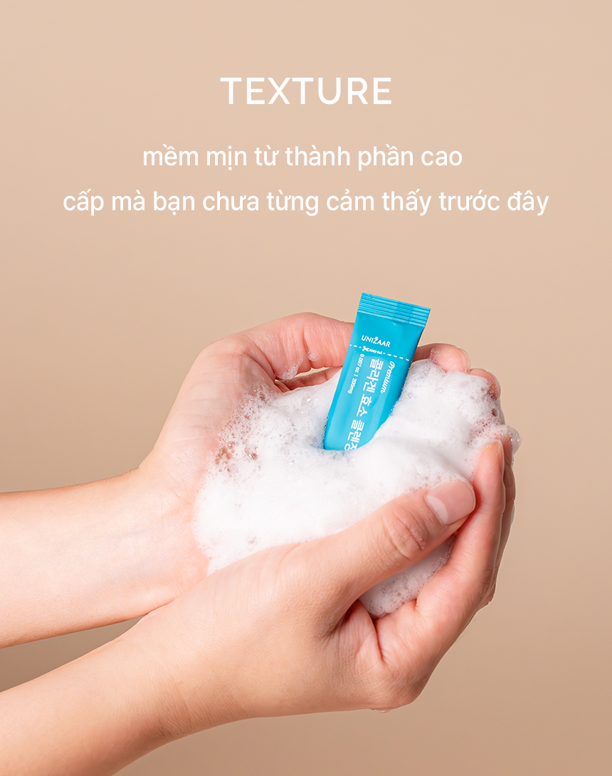 Mô tả Bột rửa mặt UNIZAAR – Bí quyết làm sạch da từ Hàn Quốc (3 gói, 200mg/gói) - 11