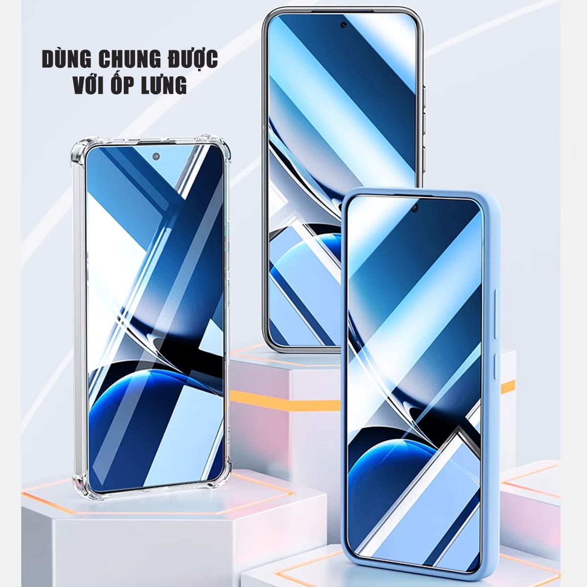 Kính cường lực dùng cho Xiaomi Poco F8 Ultra / X8 Pro Max / F8 Pro full màn hình Smart Devil có khung hỗ trợ dán – ảnh mô tả chi tiết 7