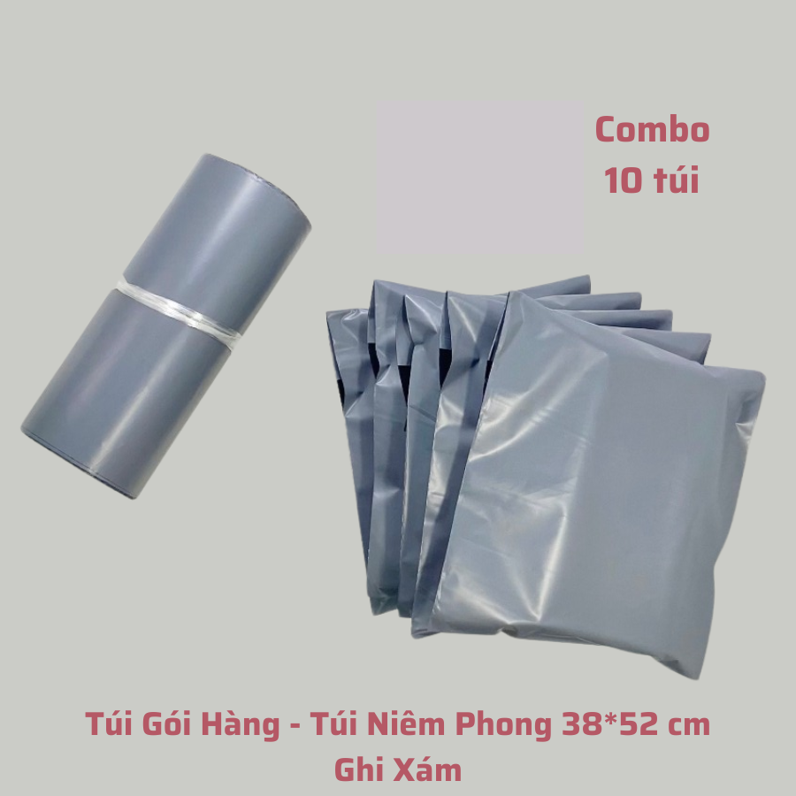 Mô tả Túi Gói Hàng - Túi Niêm Phong Cao Cấp - Combo 10 cái - 1