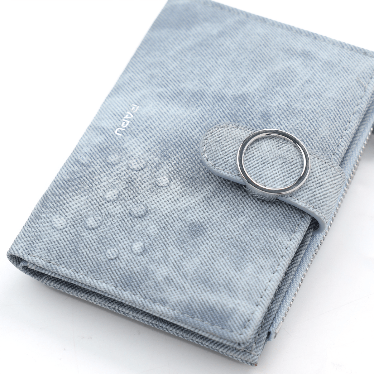 Mô tả Ví Nữ  PAPU VN16, Size 12.5 cm, Da PU Kiểu Denim - 4