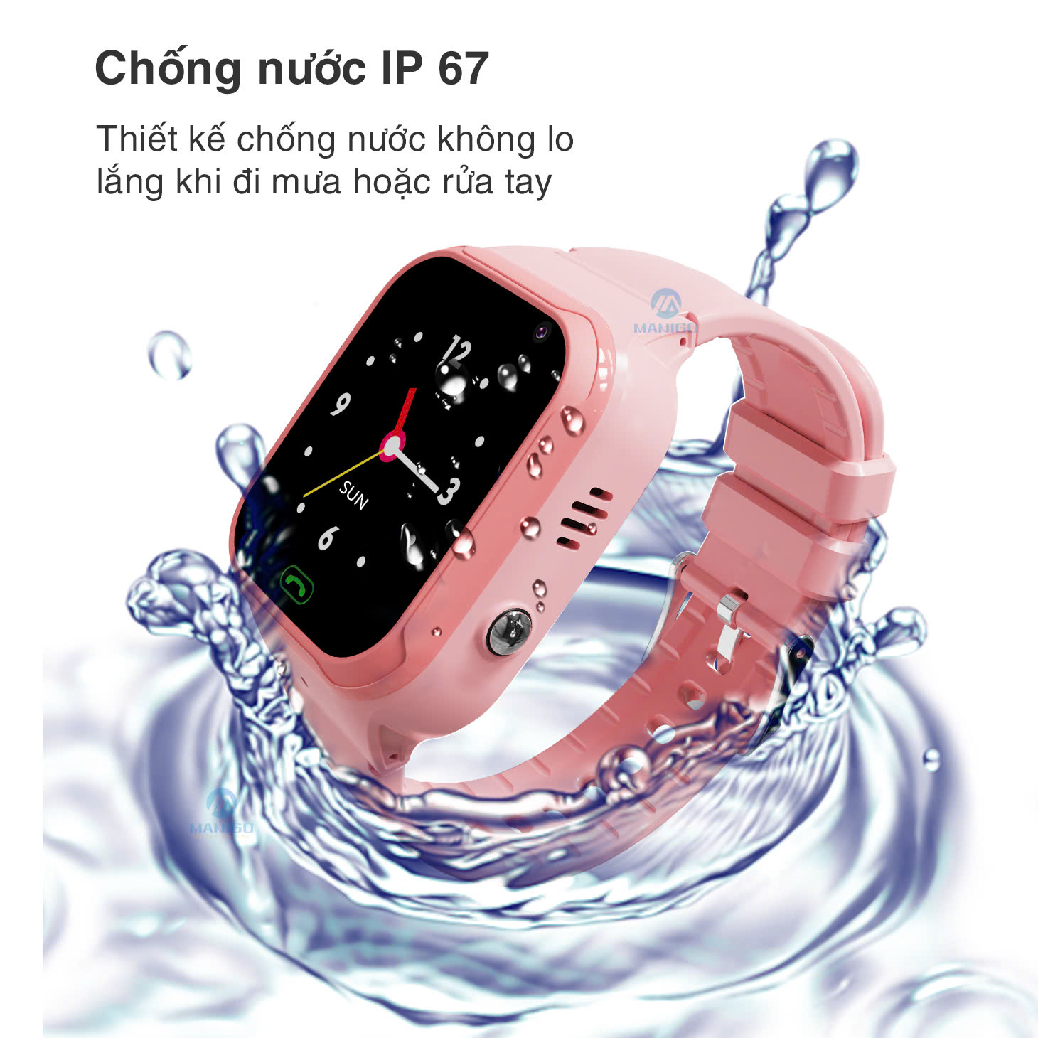 Mô tả Đồng hồ thông minh trẻ em valdus VT36 Lắp sim nghe gọi Call video Định vị Cảnh báo nguy hiểm BH 1năm - 10