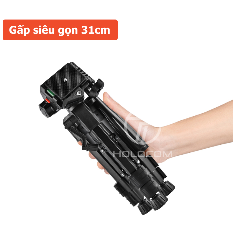 Tripod F10T cho góc chụp rộng