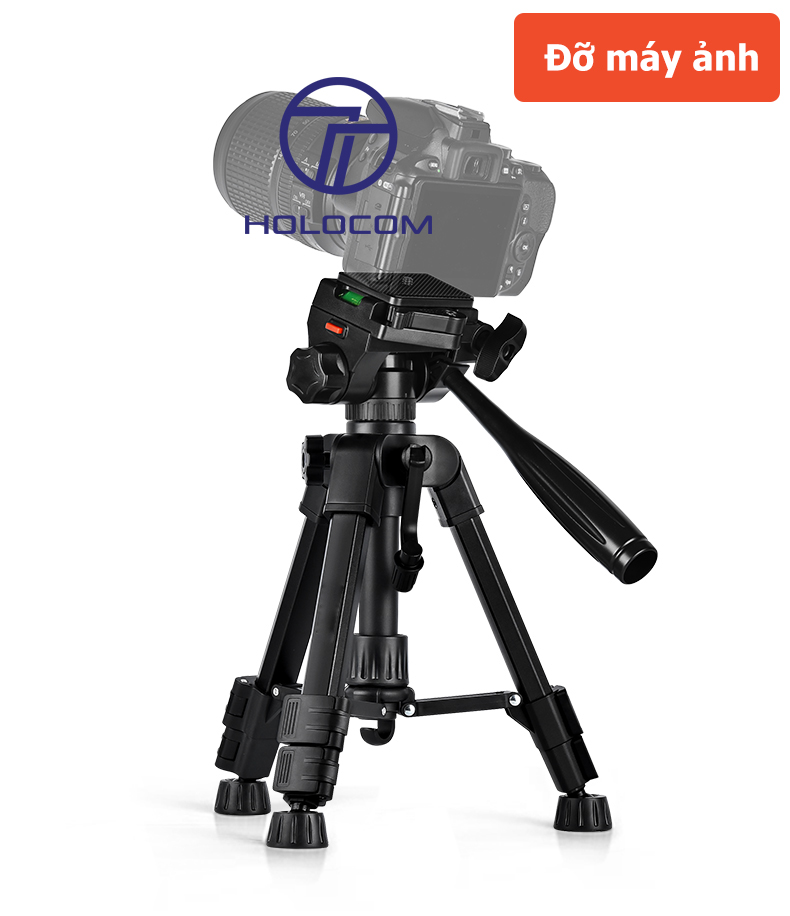 Tripod F10T lật đầu