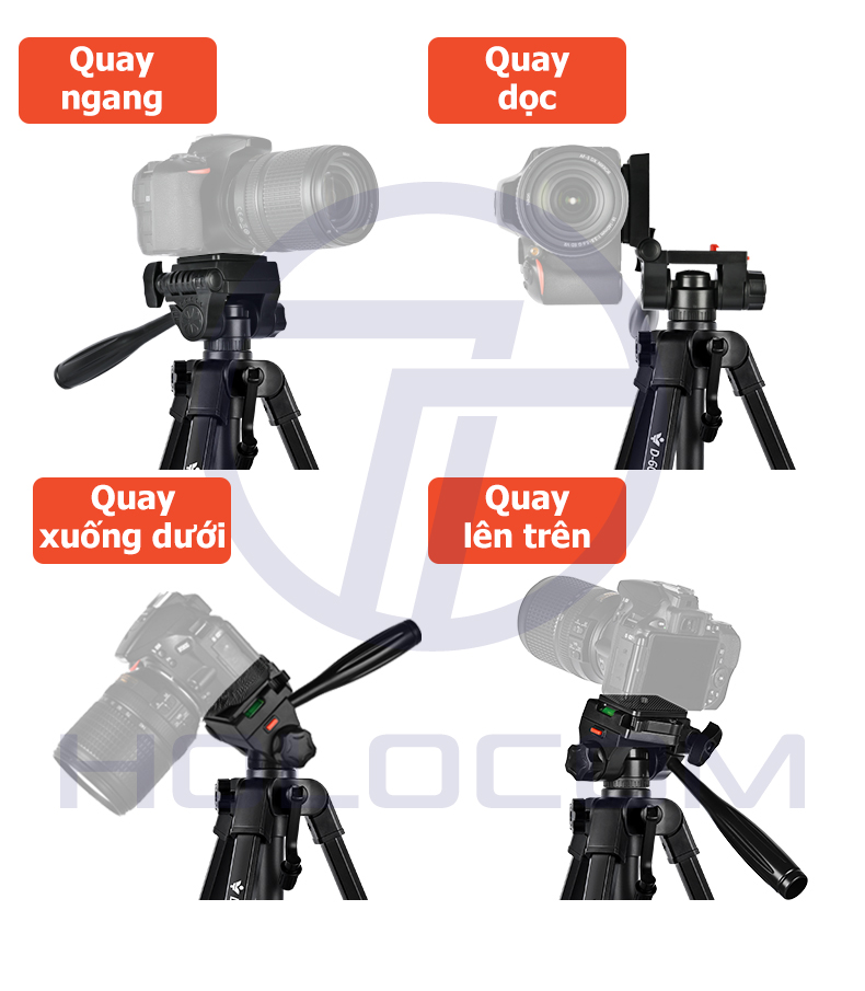 Tripod F10T gấp gọn