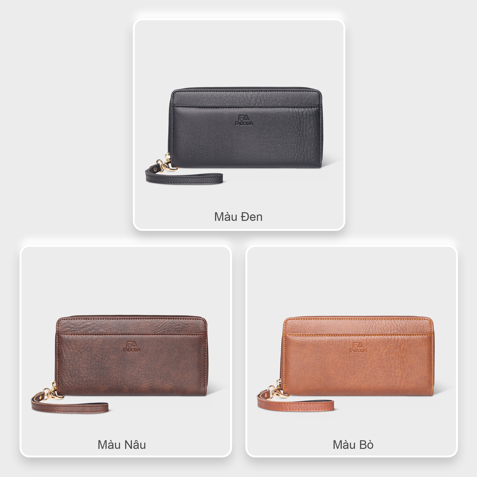 Mô tả Ví cầm tay unisex thời trang FVN09 FADODA - 7