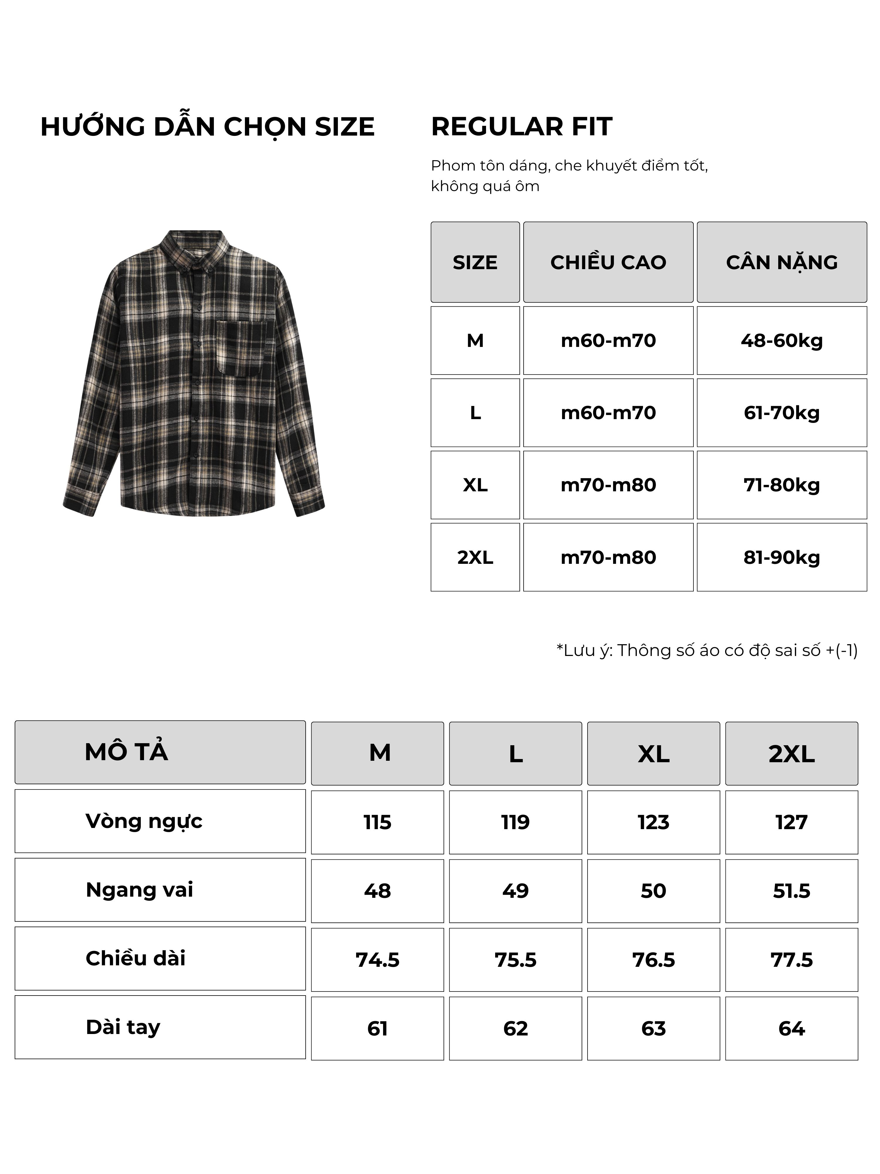 Áo Sơ Mi Nam Flannel Logan MKCLEVER