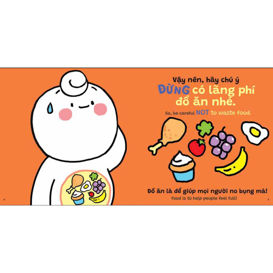 Mô tả Sách Ehon Miu Bé Nhỏ - Phần 4 - Tặng Miu nhồi bông xinh xắn - Song Ngữ Anh - Việt (1-6 tuổi) - 4