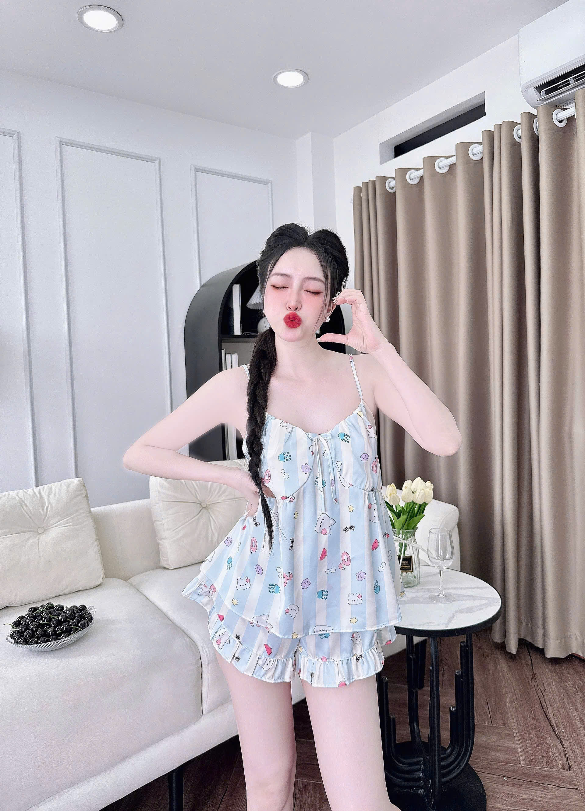Đồ ngủ nữ SOJUN cho nàng 45-63kg